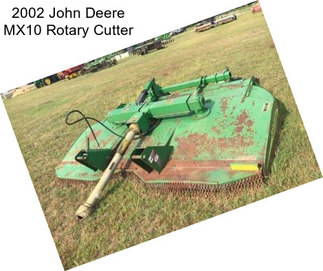 2002 John Deere MX10 Rotary Cutter