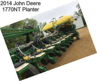 2014 John Deere 1770NT Planter