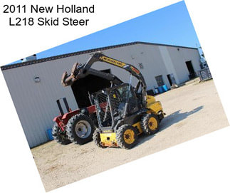 2011 New Holland L218 Skid Steer