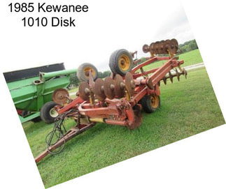 1985 Kewanee 1010 Disk