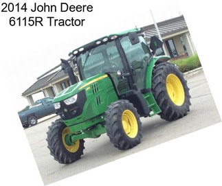 2014 John Deere 6115R Tractor