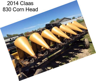 2014 Claas 830 Corn Head