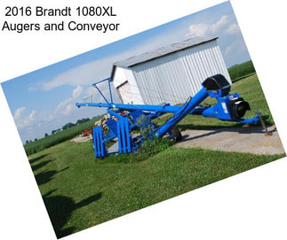 2016 Brandt 1080XL Augers and Conveyor