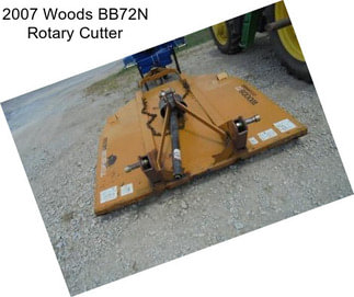 2007 Woods BB72N Rotary Cutter