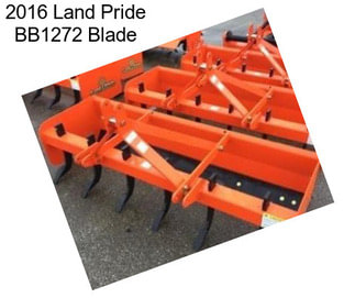 2016 Land Pride BB1272 Blade