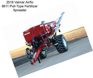 2018 Valmar Airflo 8611 Pull-Type Fertilizer Spreader