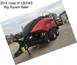 2014 Case IH LB334S Big Square Baler