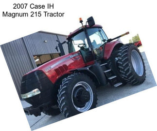 2007 Case IH Magnum 215 Tractor