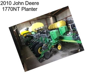 2010 John Deere 1770NT Planter