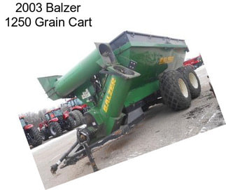 2003 Balzer 1250 Grain Cart