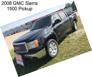 2008 GMC Sierra 1500 Pickup