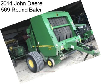 2014 John Deere 569 Round Baler