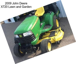 2009 John Deere X720 Lawn and Garden