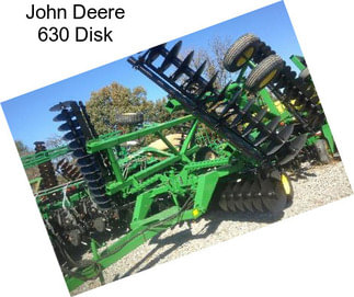 John Deere 630 Disk