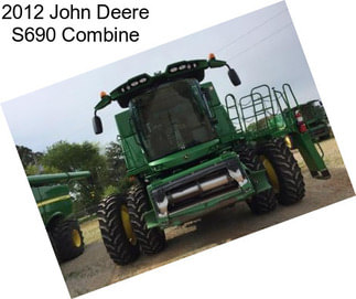 2012 John Deere S690 Combine