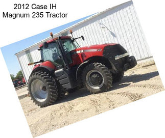 2012 Case IH Magnum 235 Tractor