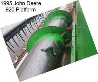 1995 John Deere 920 Platform