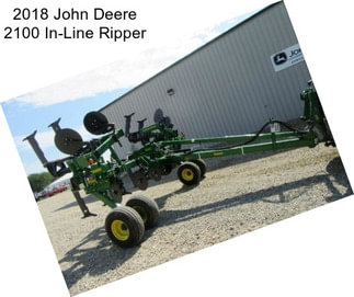 2018 John Deere 2100 In-Line Ripper