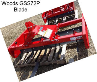 Woods GSS72P Blade