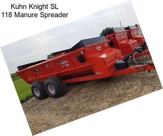 Kuhn Knight SL 118 Manure Spreader