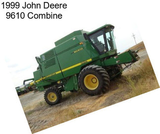 1999 John Deere 9610 Combine