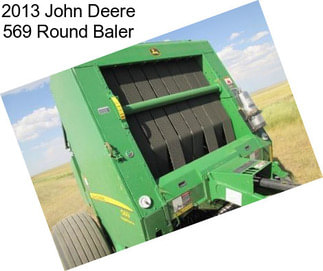 2013 John Deere 569 Round Baler