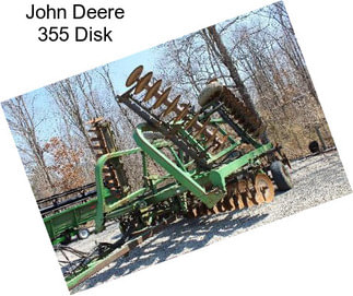 John Deere 355 Disk