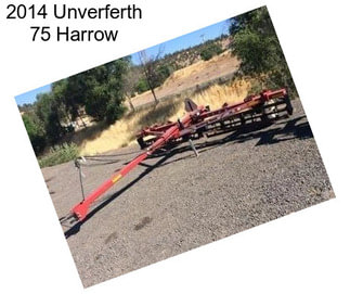 2014 Unverferth 75 Harrow