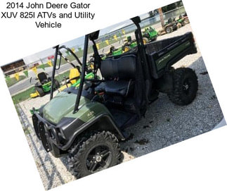 2014 John Deere Gator XUV 825I ATVs and Utility Vehicle