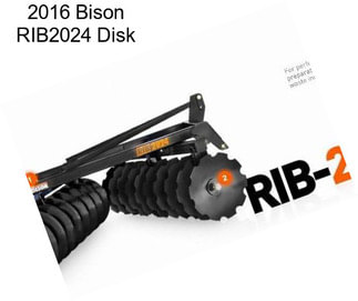 2016 Bison RIB2024 Disk