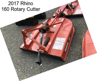 2017 Rhino 160 Rotary Cutter