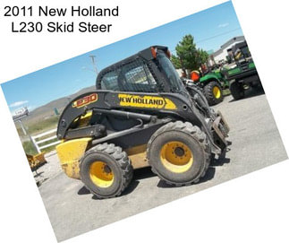 2011 New Holland L230 Skid Steer