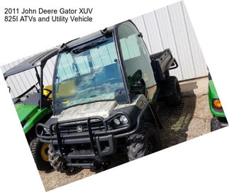 2011 John Deere Gator XUV 825I ATVs and Utility Vehicle