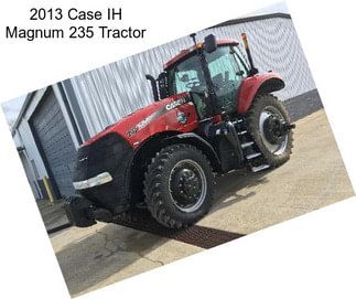 2013 Case IH Magnum 235 Tractor