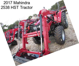 2017 Mahindra 2538 HST Tractor