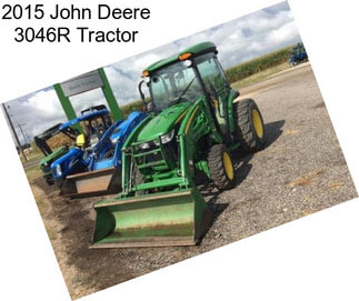 2015 John Deere 3046R Tractor