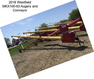 2018 Westfield MKX100-63 Augers and Conveyor