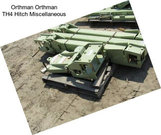 Orthman Orthman TH4 Hitch Miscellaneous