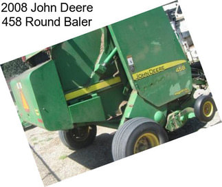 2008 John Deere 458 Round Baler