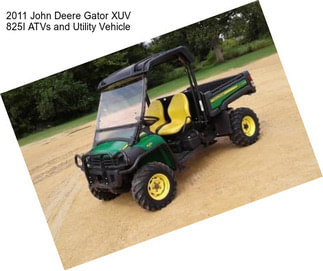 2011 John Deere Gator XUV 825I ATVs and Utility Vehicle