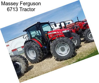 Massey Ferguson 6713 Tractor