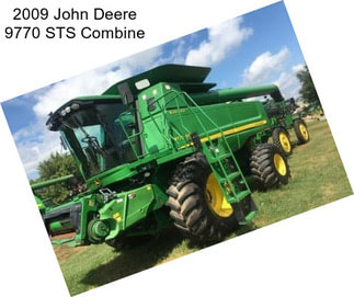 2009 John Deere 9770 STS Combine