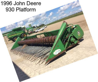 1996 John Deere 930 Platform