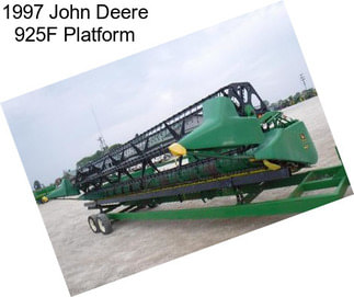 1997 John Deere 925F Platform