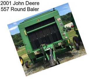 2001 John Deere 557 Round Baler
