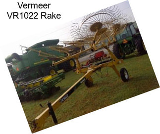 Vermeer VR1022 Rake