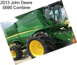 2013 John Deere S690 Combine