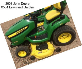 2008 John Deere X534 Lawn and Garden