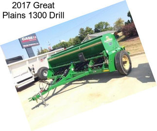 2017 Great Plains 1300 Drill