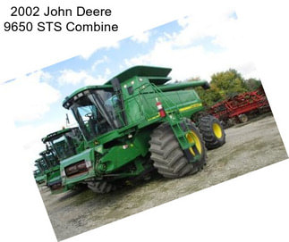 2002 John Deere 9650 STS Combine